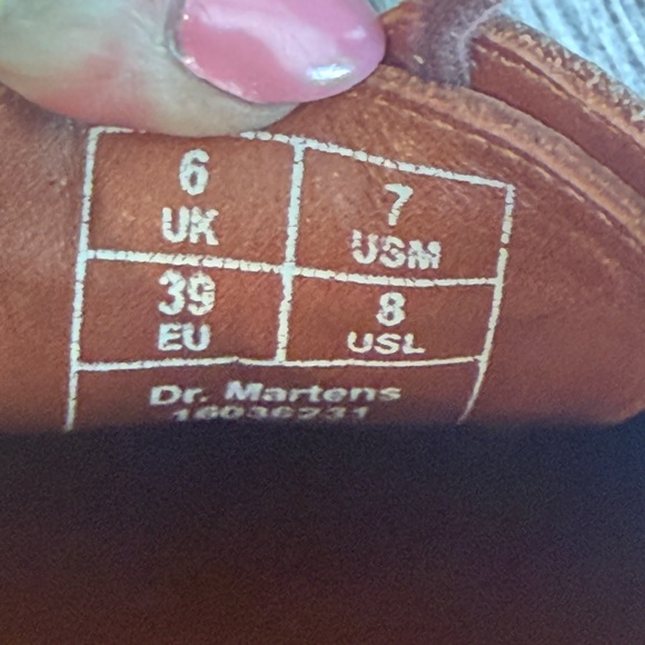 Dr Martens Made in England Brown Leather Oxford Kiltie US 8 - Picture 9 of 16